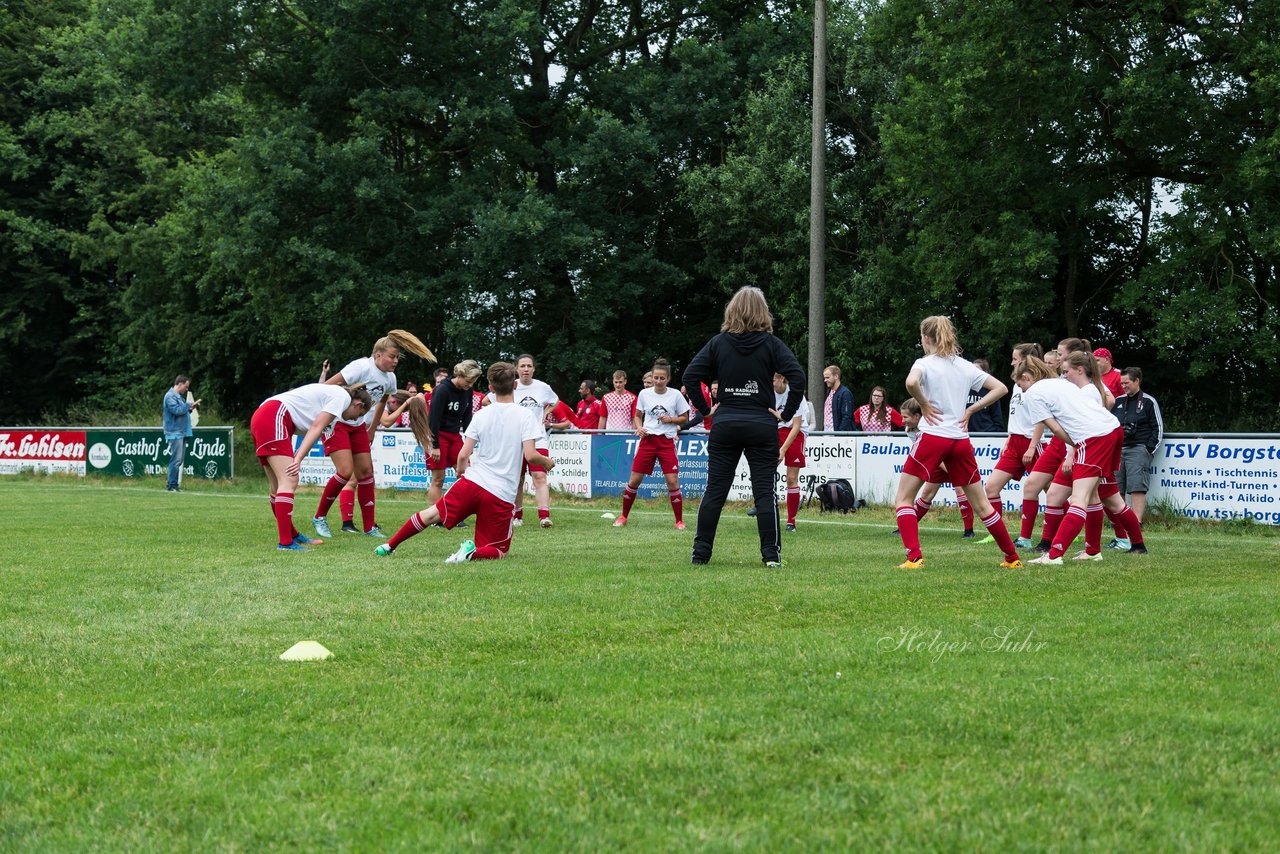 Bild 89 - Aufstiegsspiel SG Borgstedt/Brekendorf - SV Wahlstedt : Ergebnis: 1:4